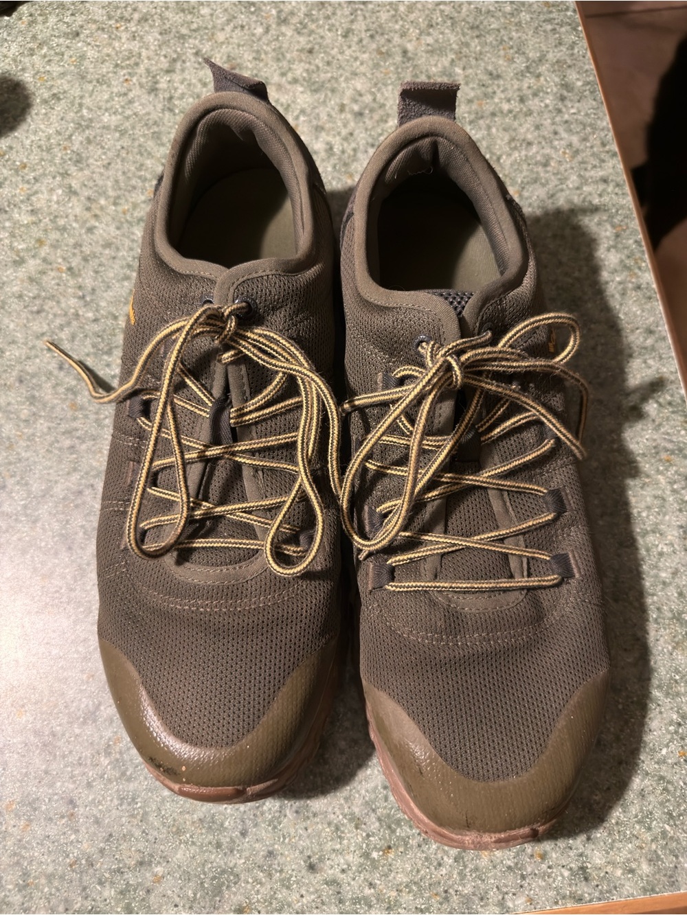 Men's Athletic Trail Shoes in Olive Brown - Columbia